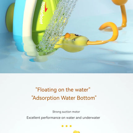 Automatic Water Spray Duck Toy – Sensory Bath Gift for Toddlers & Babies
