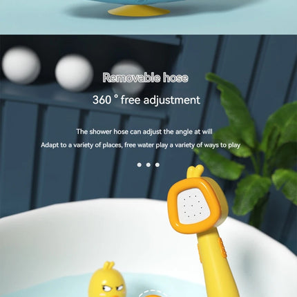 Automatic Water Spray Duck Toy – Sensory Bath Gift for Toddlers & Babies