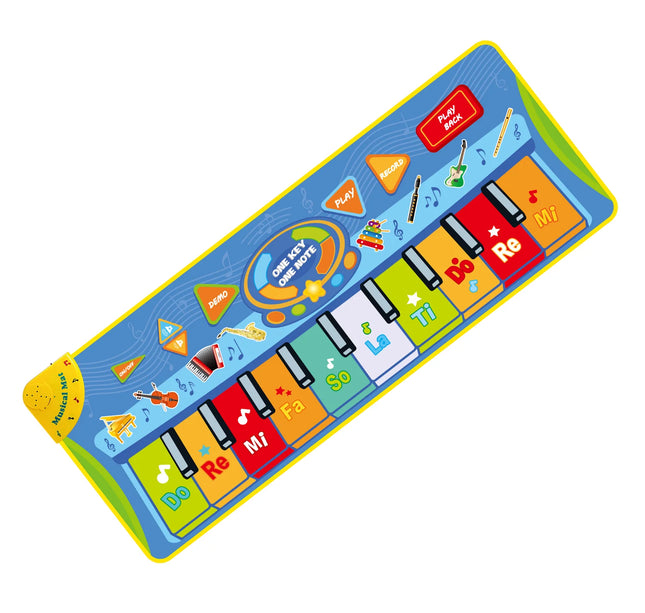 Coolplay Musical Piano Mat – Floor Keyboard with 8 Animal Sounds for Toddlers & Baby Educational Play