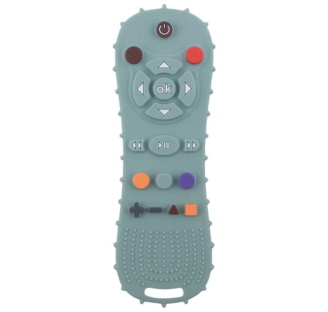 1Pc Grade Silicone Baby Teether Soothing Teether Early Educational Sensory Toys for Infant Teether Remote Control Shape