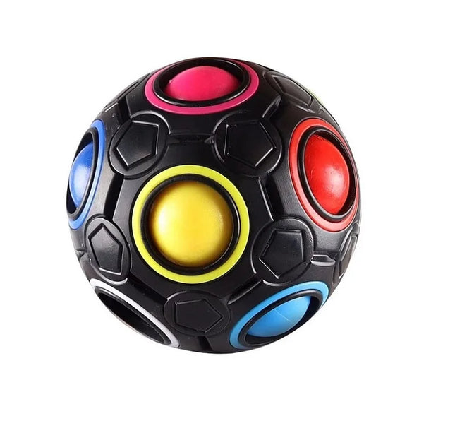 Antistress Cube Magic Fidget Toys Puzzle Rainbow Balls Children Educational Toy Adult Kid Reliever Stress Anxiety Christmas Gift