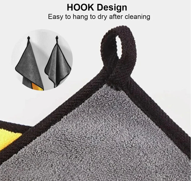 Car Cleaning Microfiber Towel – Soft Drying & Care Cloth for Detailing (30x30/60cm)