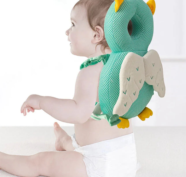 Toddler Head Protection Pillow – Soft PP Cotton Safety Backpack (1–3Y)