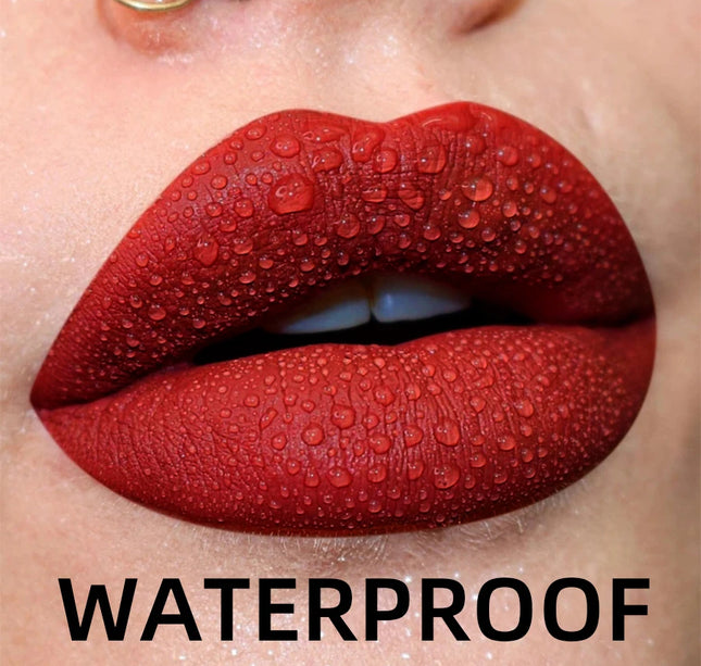 19 colors Matte Velvet Lip Gloss Waterproof Liquid Lipstick Nude Black Lips tint Makeup Lip Glaze Cosmetics Red Lip Stain Beauty