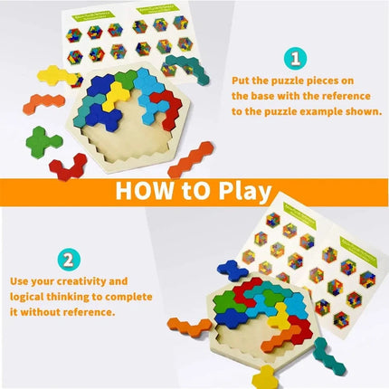 DIY Wooden Tangram – Learning & Thinking Puzzle for Children