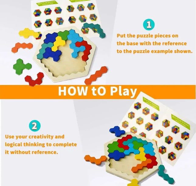 DIY Wooden Tangram – Learning & Thinking Puzzle for Children