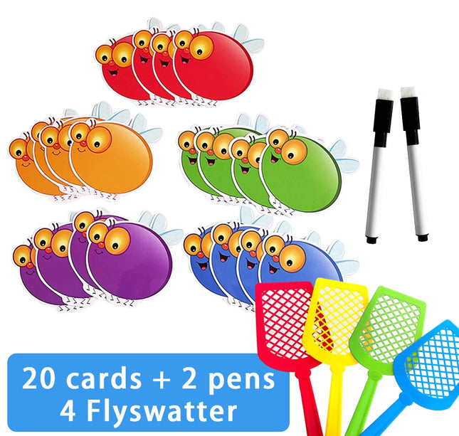 Dry Erasable Learning Cards – DIY Montessori Educational Game for Kindergarten & Early Childhood Teaching
