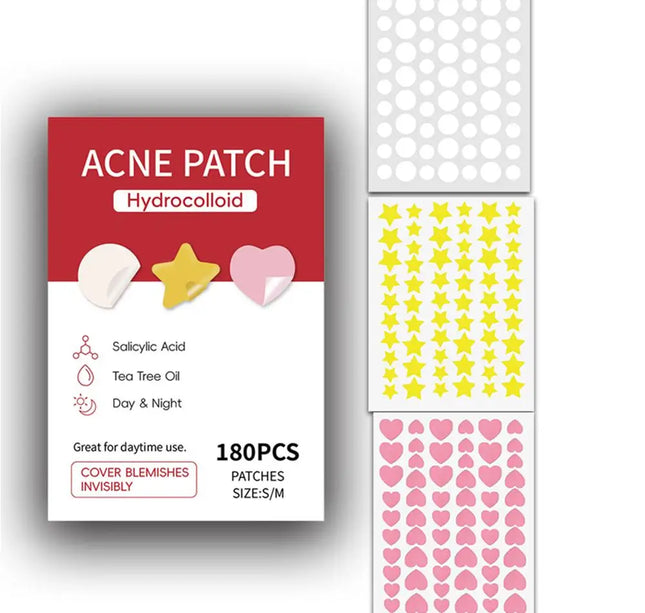 360Pcs Colorful Invisible Pimple Removal Anti-Acne Hydrocolloid Patches Spots Marks Concealer Beauty Makeup Tool Repair Sticker