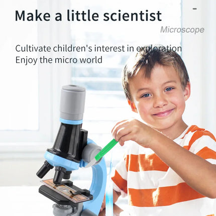 Children’s Microscope Toy – Educational Science Experiment Tool to Boost Learning & Intelligence