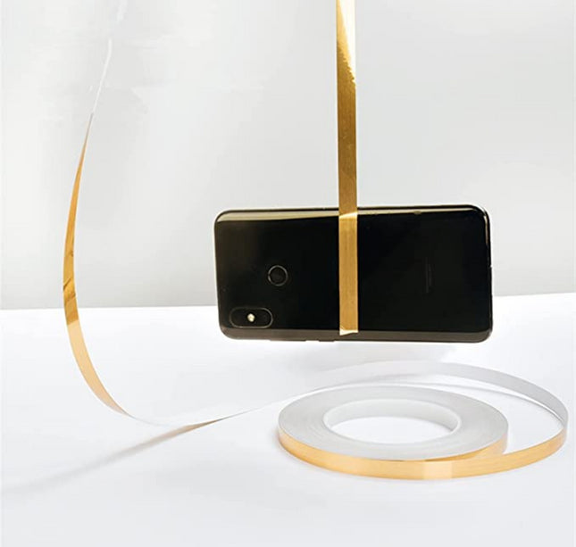 New 50M Gold Black Self-Adhesive Tile Stickers Tape Floor Waterproof Wall Gap Sealing Strip Tile Beauty Seam Sticker Home Decor