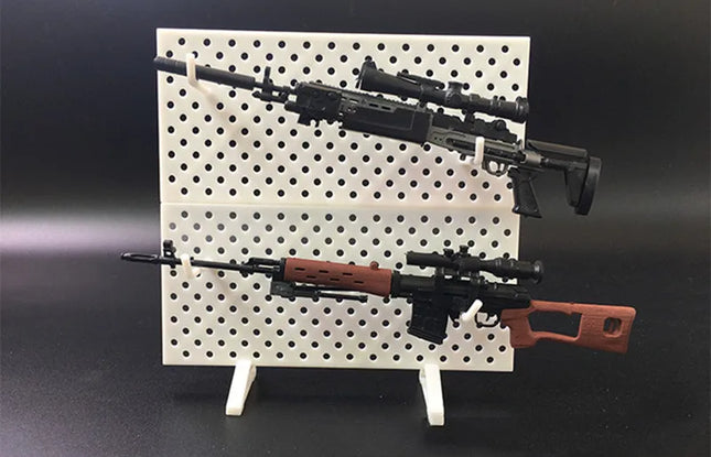 1/6 Scale Soldier Weapon Model Set – MP40, HK416, AK47 Puzzle Assembly Military Educational Toys