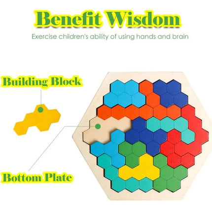 DIY Wooden Tangram – Learning & Thinking Puzzle for Children