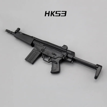 1/6 Scale Soldier Weapon Model Set – MP40, HK416, AK47 Puzzle Assembly Military Educational Toys