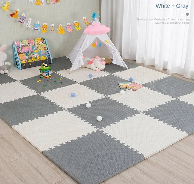 EVA Foam Baby Play Mat – 8–16pcs Puzzle Floor Carpet for Kids 30x1cm