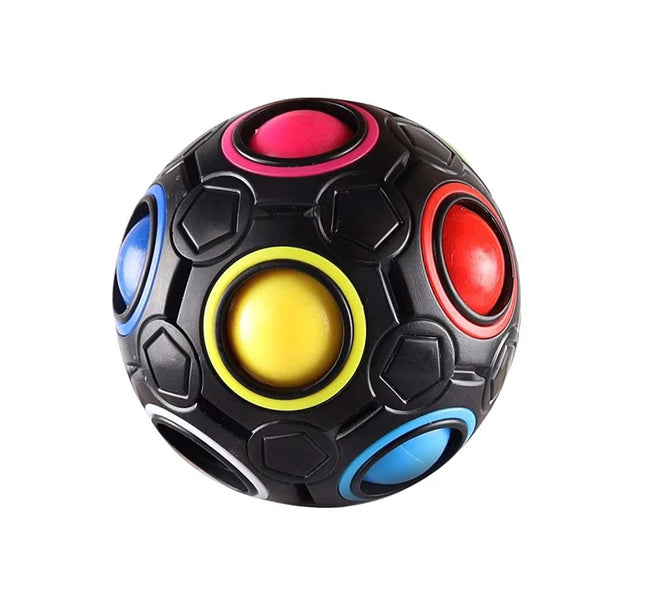 Antistress Cube Magic Fidget Toys Puzzle Rainbow Balls Children Educational Toy Adult Kid Reliever Stress Anxiety Christmas Gift