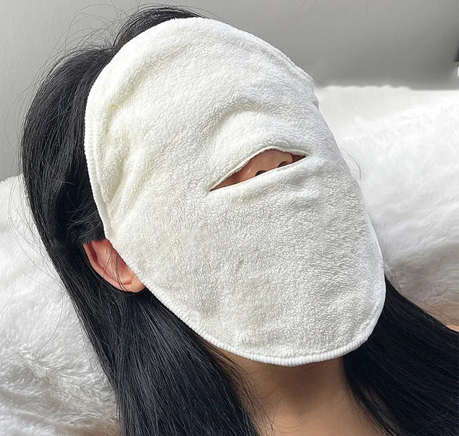 Warm compress towel Cold compress face compress face towel Double thickness beauty salon Beauty hair towel skin care