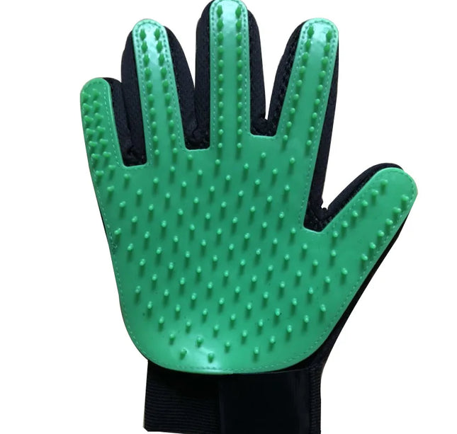Hot Sell 1PC Cat Hair Remove Gloves Rubber Pet Beauty Cleaning Grooming Effective Massage Dog Combs Floating Brush 6 Color