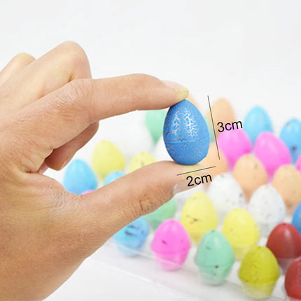 Mini Dinosaur Eggs 2x3cm Soak in Water to Expand Hatching Breaking Shells Children Early Education Toys Growth Cognition TMZ