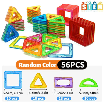 Magnetic Building Blocks DIY Magnets Toys medium size STEM Toys Construction Toys Learning Educational Magnet Toys