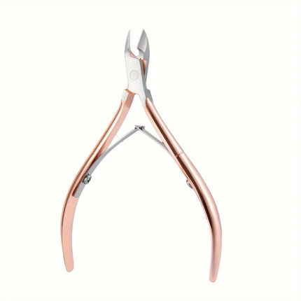 1 Pcs Colorful Scissor Nipper Clipper  Plier Colorful Nail Cuticle Dead Skin Remover Clear Nail Art Tool for Beauty Salon
