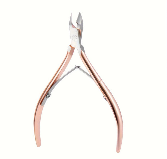 1 Pcs Colorful Scissor Nipper Clipper  Plier Colorful Nail Cuticle Dead Skin Remover Clear Nail Art Tool for Beauty Salon
