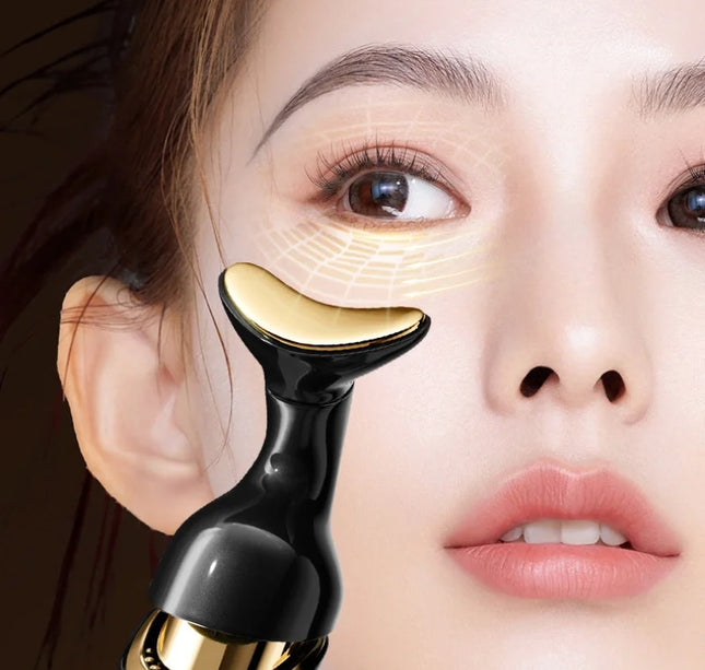 3 In 1 Face Massager Neck Facial Eye Massage Introducer Microcurrent Skin Rejuvenation Anti Aging Beauty Device BEAUTY TOOLS