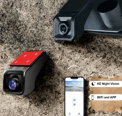 4K Wi-Fi Dash Cam — 24H Parking Monitor