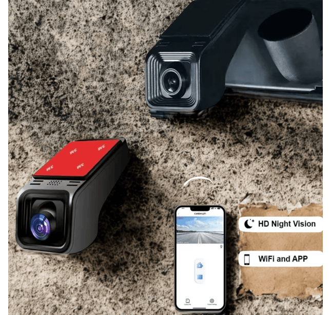 4K Wi-Fi Dash Cam — 24H Parking Monitor