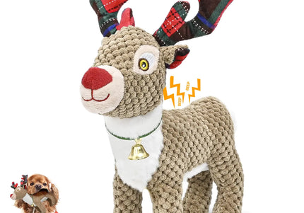 Juguetes de peluche festivos y divertidos para perros de todos los tamaños