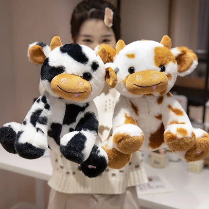 LED Cow Plush Toy – 1pc Kawaii Glowing Stuffed Animal for Kids, Room Decor & Birthday Gift