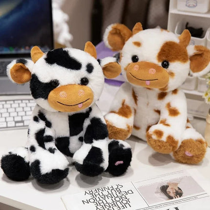 LED Cow Plush Toy – 1pc Kawaii Glowing Stuffed Animal for Kids, Room Decor & Birthday Gift