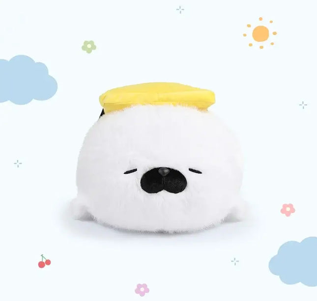Sushi-Themed Plush Toy – Soft Stuffed Seal, Otter & Shrimp Doll Pillow for Kids & Gifts