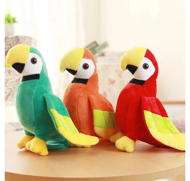 20/25cm Rio Macaw Parrot Plush – Lifelike Stuffed Animal Toy for Girls, Babies & Birthday Gifts