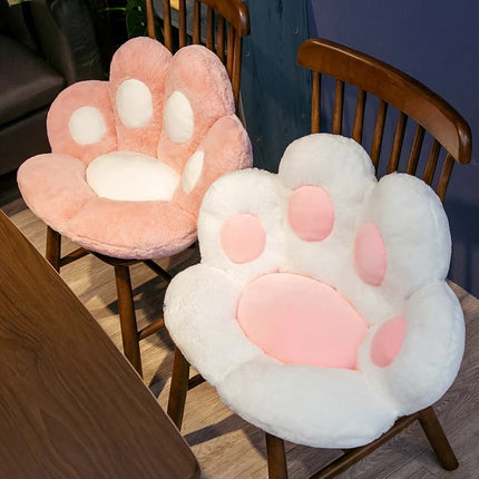 Kawaii Plush Bear Paw Cushion – 70cm Soft Stuffed Foot Mat for Bedroom, Sofa & Gift