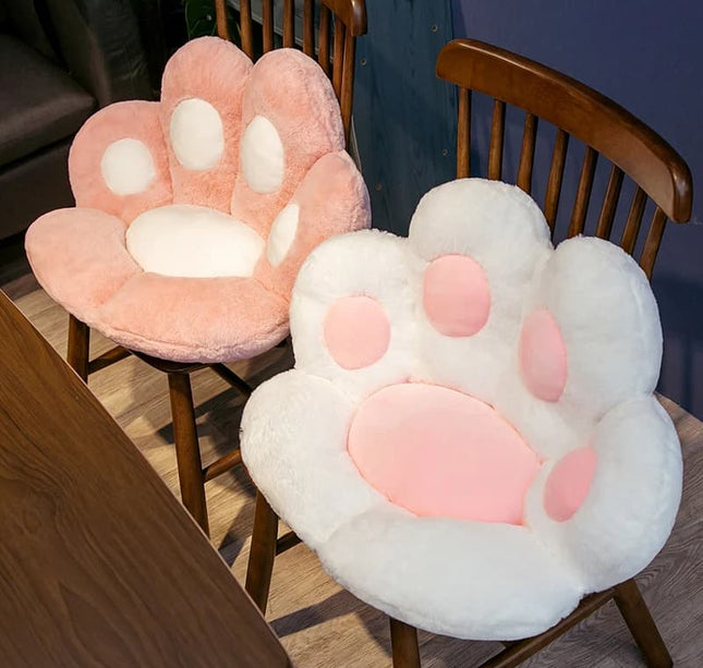 Kawaii Plush Bear Paw Cushion – 70cm Soft Stuffed Foot Mat for Bedroom, Sofa & Gift
