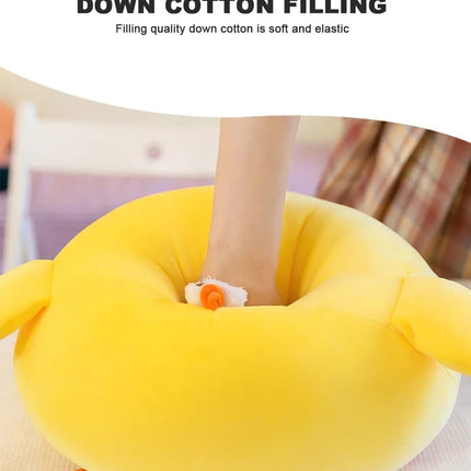 Funny Fat Chicken Plush Toy – Soft Stuffed Neck Pillow Doll for Boys & Girls Festival Gifts