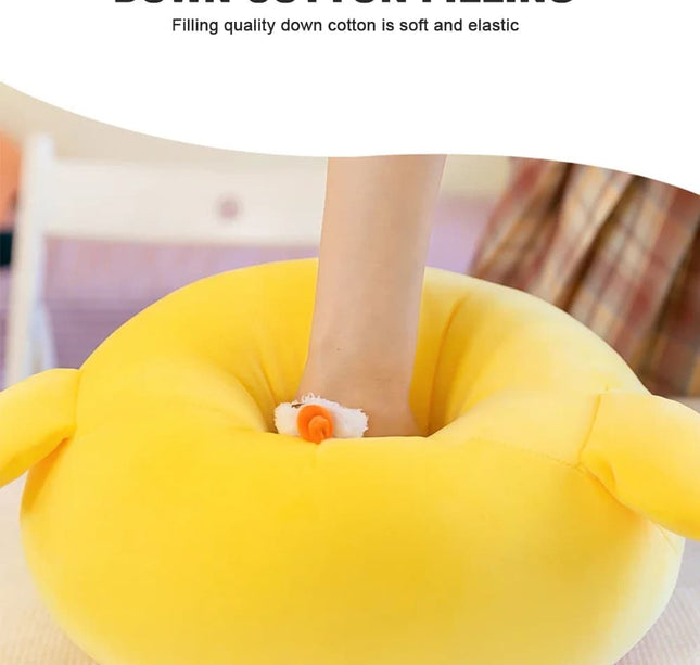 Funny Fat Chicken Plush Toy – Soft Stuffed Neck Pillow Doll for Boys & Girls Festival Gifts