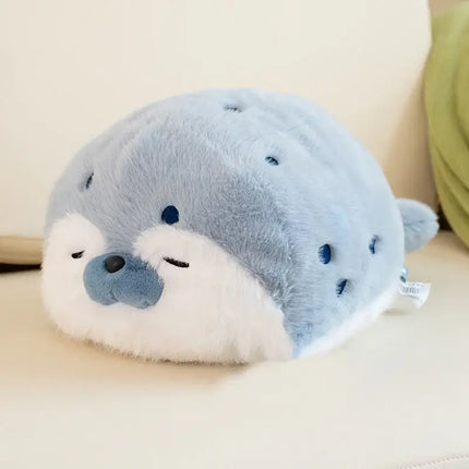 Sushi-Themed Plush Toy – Soft Stuffed Seal, Otter & Shrimp Doll Pillow for Kids & Gifts