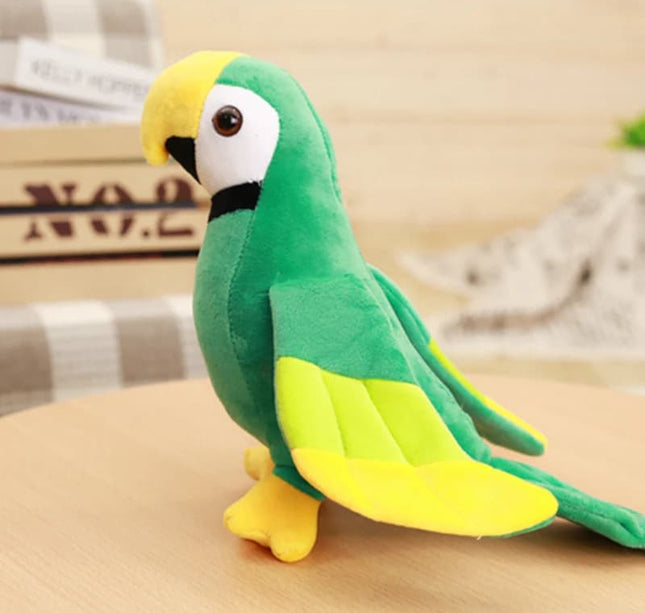 20/25cm Rio Macaw Parrot Plush – Lifelike Stuffed Animal Toy for Girls, Babies & Birthday Gifts
