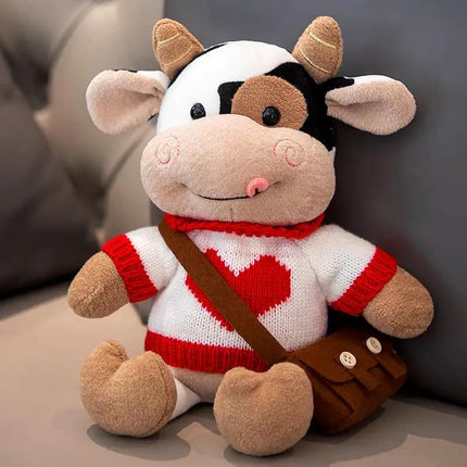 Little Cow Plush Toy – Cow Doll for New Year & Girls’ Birthday Gifts