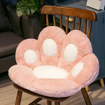 Kawaii Plush Bear Paw Cushion – 70cm Soft Stuffed Foot Mat for Bedroom, Sofa & Gift