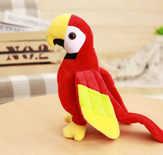 20/25cm Rio Macaw Parrot Plush – Lifelike Stuffed Animal Toy for Girls, Babies & Birthday Gifts