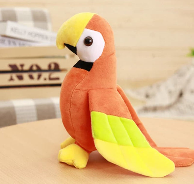20/25cm Rio Macaw Parrot Plush – Lifelike Stuffed Animal Toy for Girls, Babies & Birthday Gifts