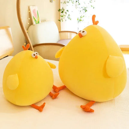 Funny Fat Chicken Plush Toy – Soft Stuffed Neck Pillow Doll for Boys & Girls Festival Gifts