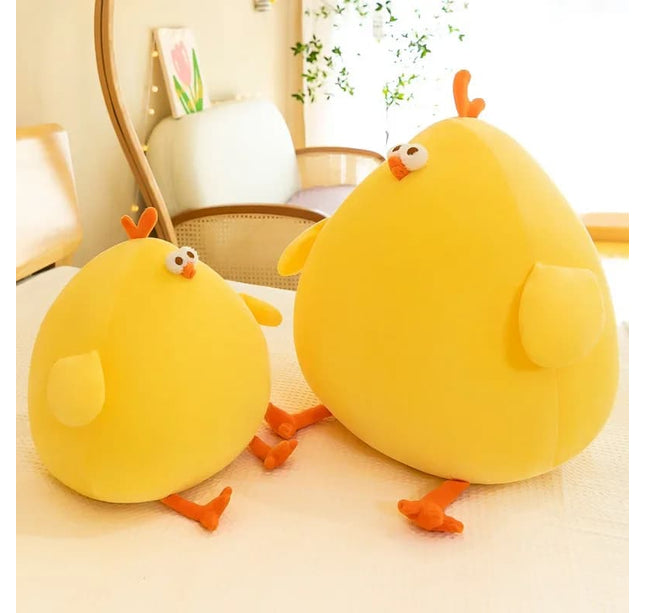 Funny Fat Chicken Plush Toy – Soft Stuffed Neck Pillow Doll for Boys & Girls Festival Gifts