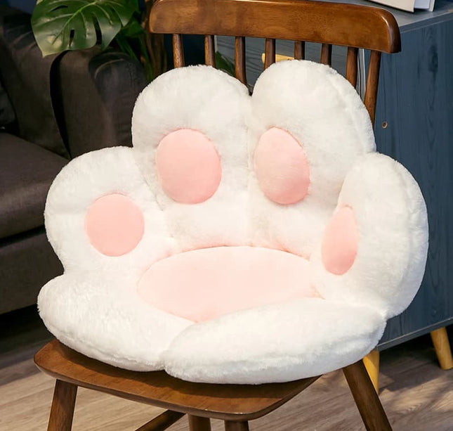 Kawaii Plush Bear Paw Cushion – 70cm Soft Stuffed Foot Mat for Bedroom, Sofa & Gift
