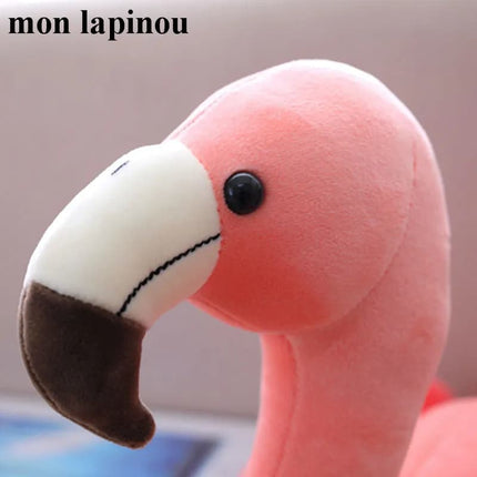 Cute Flamingo Plush Toy – Soft Pink Stuffed Bird Doll for Kids Birthday Gift & Home Decor