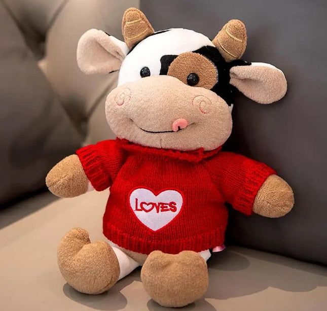 Little Cow Plush Toy – Cow Doll for New Year & Girls’ Birthday Gifts