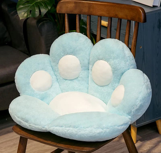 Kawaii Plush Bear Paw Cushion – 70cm Soft Stuffed Foot Mat for Bedroom, Sofa & Gift