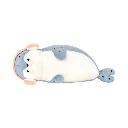 Sushi-Themed Plush Toy – Soft Stuffed Seal, Otter & Shrimp Doll Pillow for Kids & Gifts